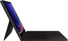 Samsung EF-DX715 Book Cover Keyboard für Galaxy Tab S9 / S9 FE, schwarz, DE