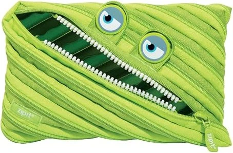 Zipit Wildlings Jumbo Pouch Schlampermäppchen grün