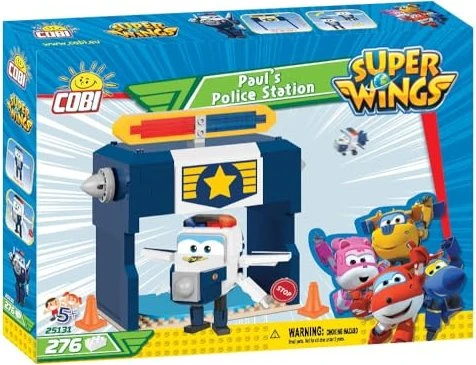 Cobi Super Wings Paul's Police Station