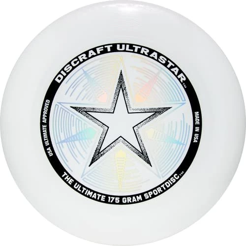 Discraft Ultrastar Sportdisc Frisbee weiß