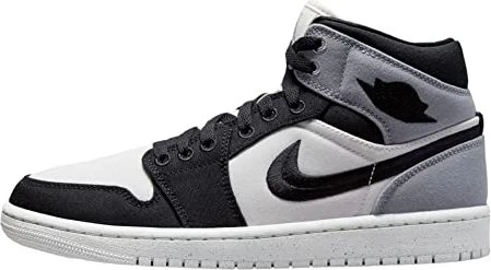 Nike Air Jordan 1 Mid SE sail/light steel grey/black (Damen)