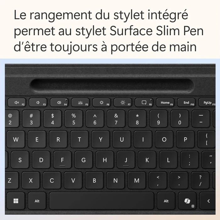 Microsoft Surface Pro Flex Keyboard mit Copilot-Taste, schwarz, DE