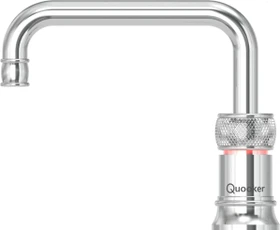 Quooker Nordic Square single tap Pro3 verchromt glänzend