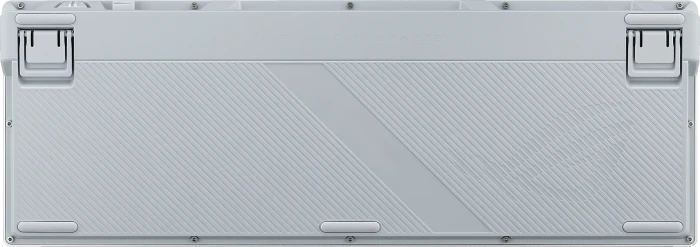 ASUS ROG Azoth 96 HE Gaming Keyboard, White, hot-swap, ROG HFX V2 Magnetic, USB/Bluetooth, DE