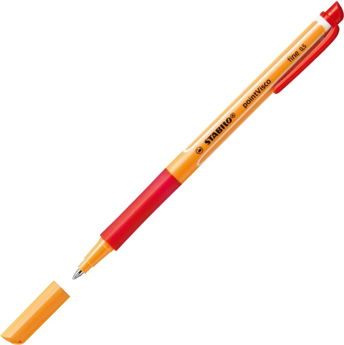 STABILO pointVisco Tintenroller (Mine) sortiert, 4er-Set, Etui
