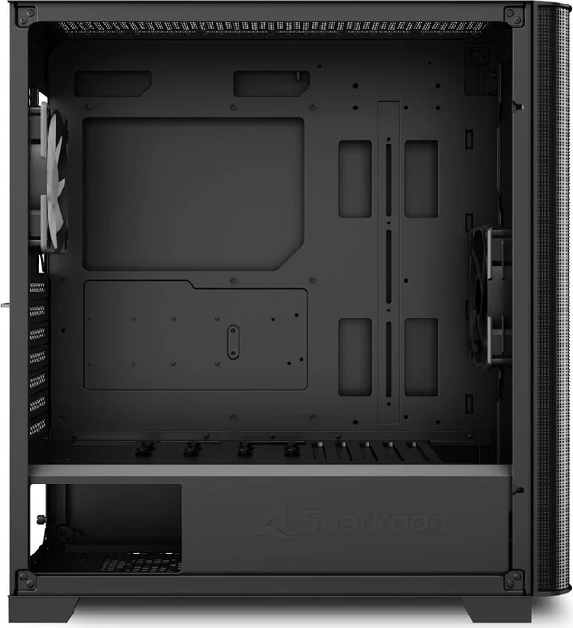 Sharkoon M30 RGB, Glasfenster