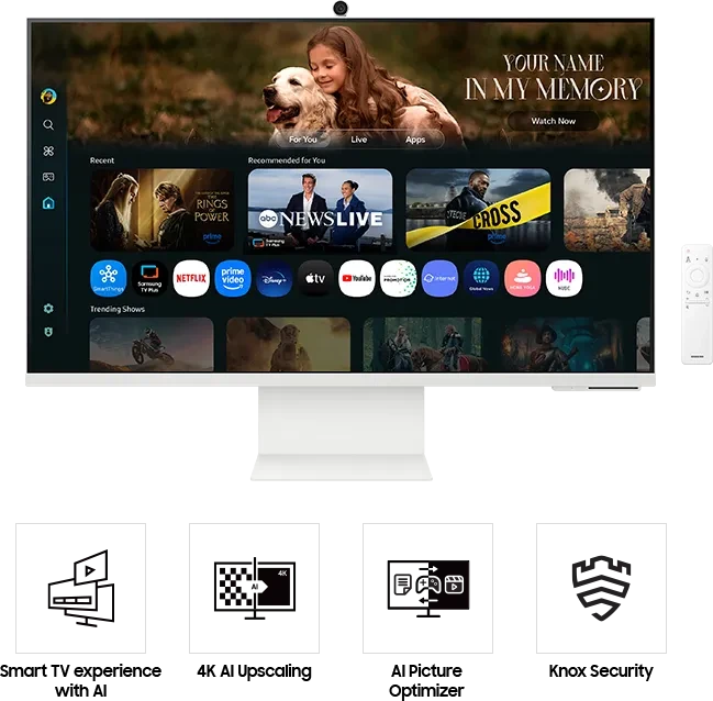 Samsung Smart Monitor M8 M80F, 32"