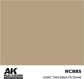 AK-Interactive 2nd Gen Real Colors carc tan 686a fs 33446, 17ml