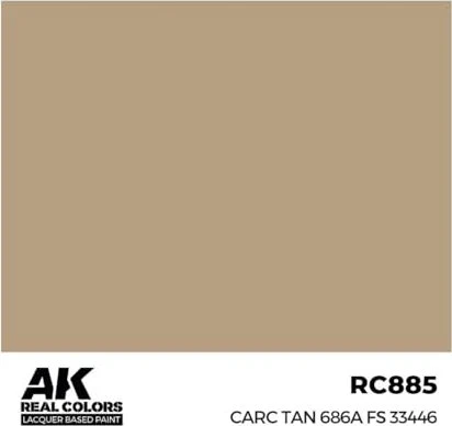 AK-Interactive 2nd Gen Real Colors carc tan 686a fs 33446, 17ml