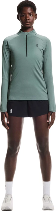 On Climate Laufshirt langarm olive (Damen)