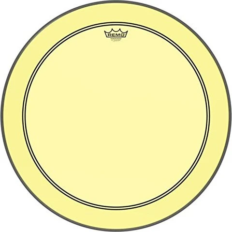 Remo Powerstroke P3 Colortone Yellow Bass Batter 24"