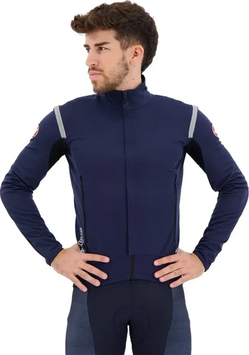 Castelli Perfetto RoS 2 Fahrradjacke belgian blue/silver grey (Herren)
