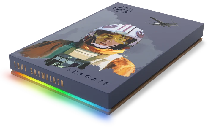 Seagate FireCuda Gaming HDD - Luke Skywalker Special Edition, 2TB, +Rescue, USB 3.0 Micro-B