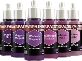Army Painter Warpaints Fanatic Flexible Triad Magentas Farbset, 6-tlg.