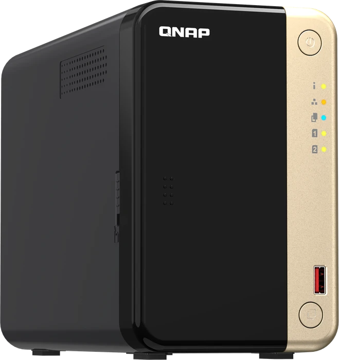 QNAP Turbo Station TS-264-8G, 8GB RAM, 2x RJ-45 2.5GBase-T, 2x USB-A 3.1