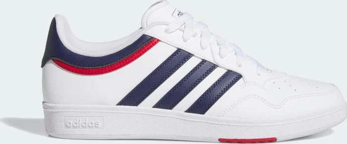 adidas Hoops 4.0 cloud white/dark blue/team power red 2