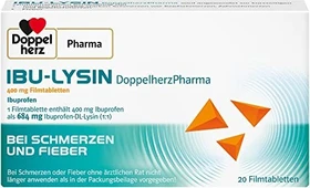 Doppelherz Ibu-Lysin 400mg Filmtabletten, 20 Stück