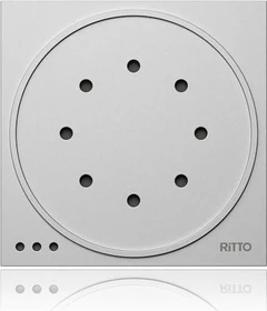 Ritto Portier Modul Türsprechmodul, silber
