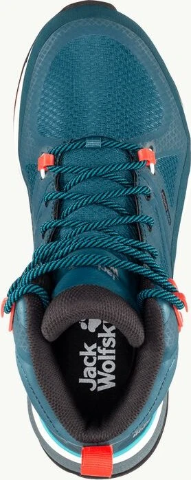 Jack Wolfskin Force Striker Texapore Mid blue/coral (Damen)