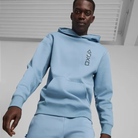 Puma X Playstation Hoodie zen blue (Herren)