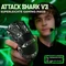 Attack Shark V3 Tri-mode Wireless Gaming Mouse, schwarz, inkl. Grip Tape, USB/Bluetooth Vorschaubild