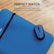 Trust Yvo Wireless Mouse Set mit Wendehülle für 15.6" Laptops, blau, USB Vorschaubild