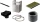 BSH Hausgeräte Long-life Clean Air Umluftset metall optik (17008924/LZ11FBI13)