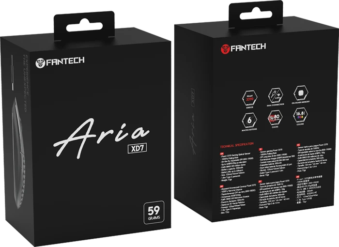 Fantech Aria XD7 schwarz, USB/Bluetooth