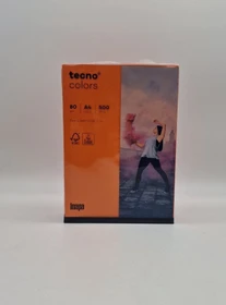 inapa tecno colors Universalpapier intensivorange, A4, 80g/m², 500 Blatt