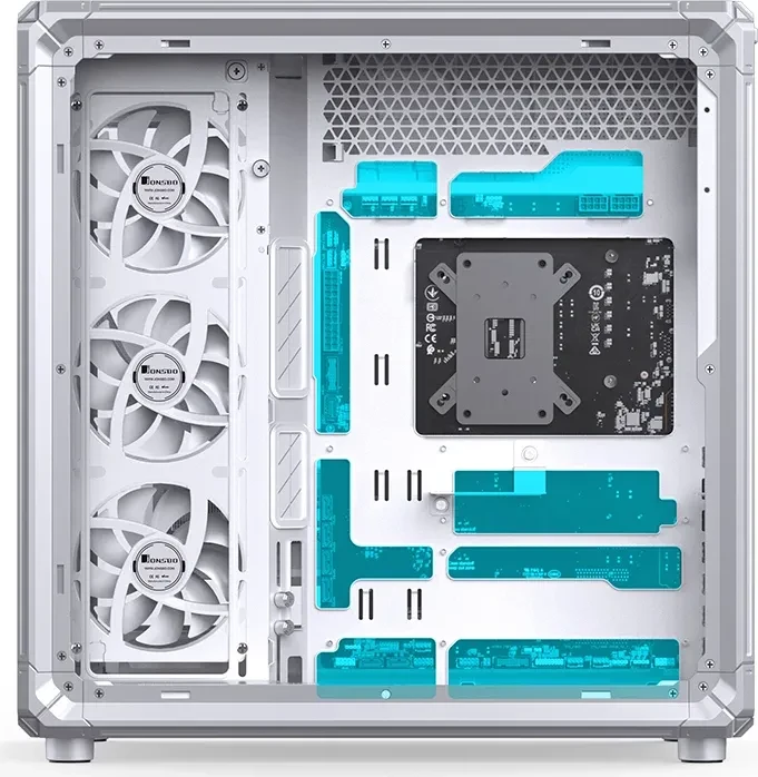 Jonsbo X400 White, Glasfenster