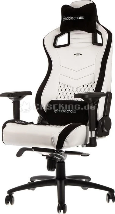 noblechairs Epic Gamingstuhl, weiß/schwarz
