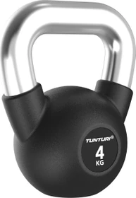 Tunturi Platinum Gummi Kettlebell Hantel 4kg