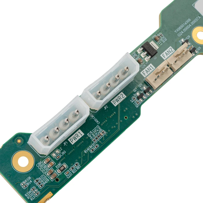 SilverStone RAC-BP-304N, 4-Bay 2.5"/3.5" Server Backplane mit U.2 Unterstützung, grün