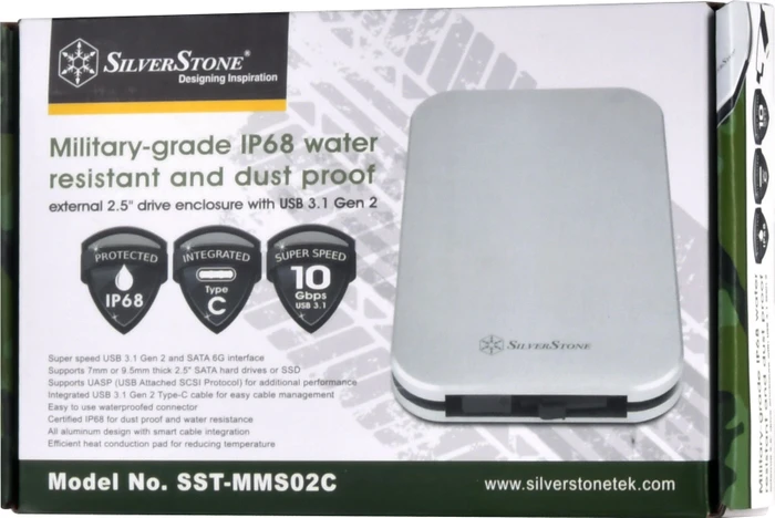 SilverStone Mammoth MMS02, USB-C 3.1