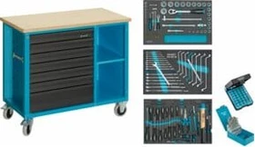 Hazet 177W-7/169 Assistent Rollwerkbank bestückt inkl. 169-tlg. Zubehör