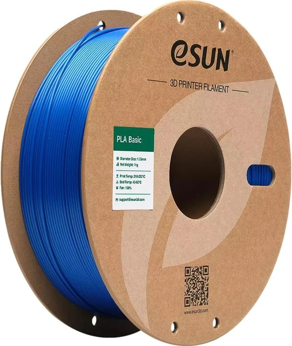 eSUN PLA-Basic, blau, Spule, 1.75mm, 1.00kg