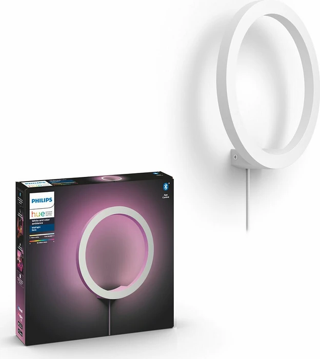 Philips Hue White and Color Ambiance Sana Wandleuchte weiß
