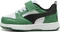 Puma Rebound V6 Lo puma white/puma black/archive green (Junior) Vorschaubild