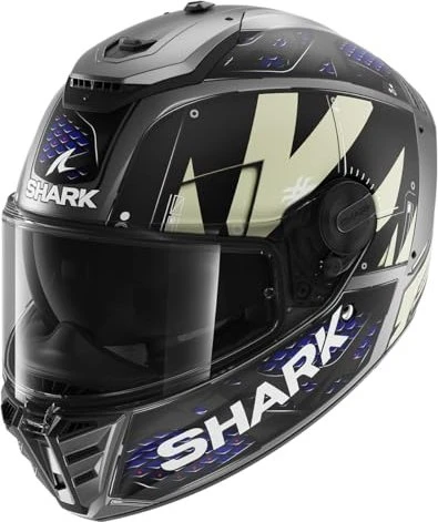 Shark Spartan RS schwarz/weiß/blau
