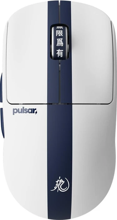 Pulsar Gaming Gears X2 CL CrazyLight Medium Wireless Bruce Lee 85th Edition weiß/blau, USB