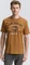 Tom Tailor Logo-Print T-Shirt kurzarm deep cognac (Herren) Vorschaubild