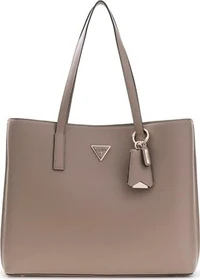 Guess Meridian Logo Shopper dark taupe