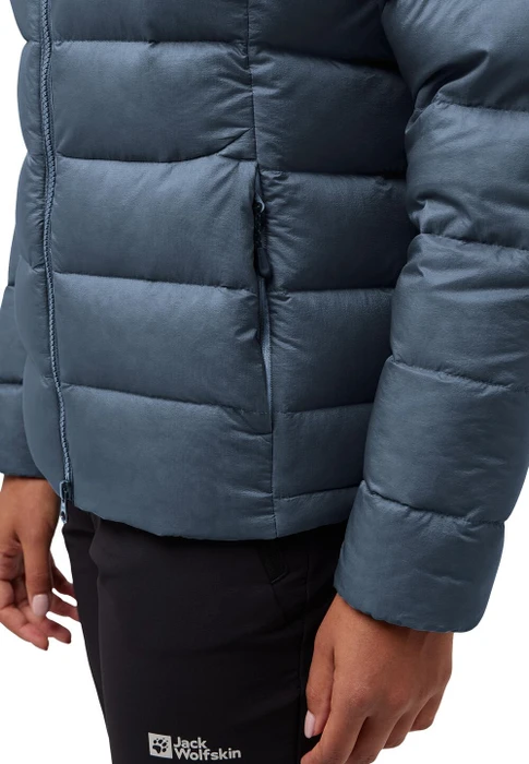 Jack Wolfskin Nebelhorn Down Hoody Funktionsjacke midnight sky (Damen)