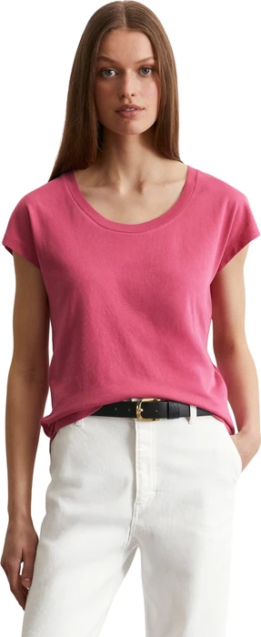 Marc O'Polo Regular Organic Cotton T-Shirt kurzarm blushed pink (Damen)