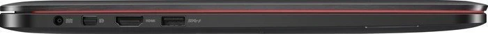 ASUS ROG G501VW-FY081T, schwarz, Core i7-6700HQ, 8GB RAM, 128GB SSD, 1TB HDD, GeForce GTX 960M, DE