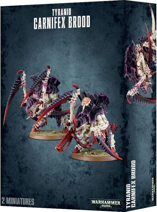 Games Workshop Warhammer 40.000 - Tyranids - Carnifex Brood