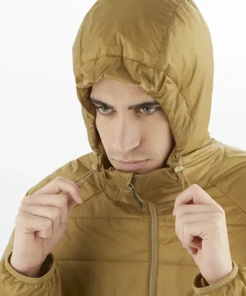 Salomon Outline Hooded Funktionsjacke antique bronze (Herren)