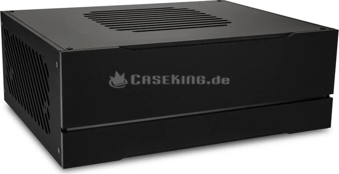 Lazer3D HT5 Stealth, schwarz, Acrylfenster, Mini-ITX
