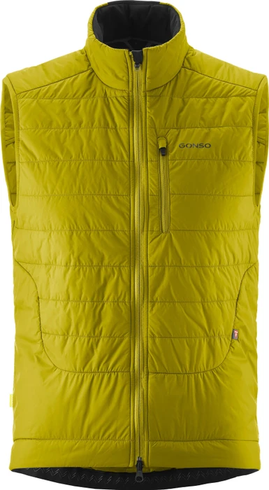 Gonso Taccone Primaloft Fahrradweste golden spice (Herren)