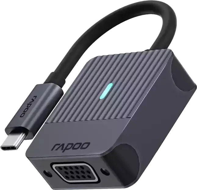 Rapoo UCA-1003 VGA Adapter, 1x USB-C 3.0 [Stecker]